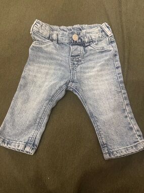 H&M Kids Light Blue Elastic Waist Denim Jeans
